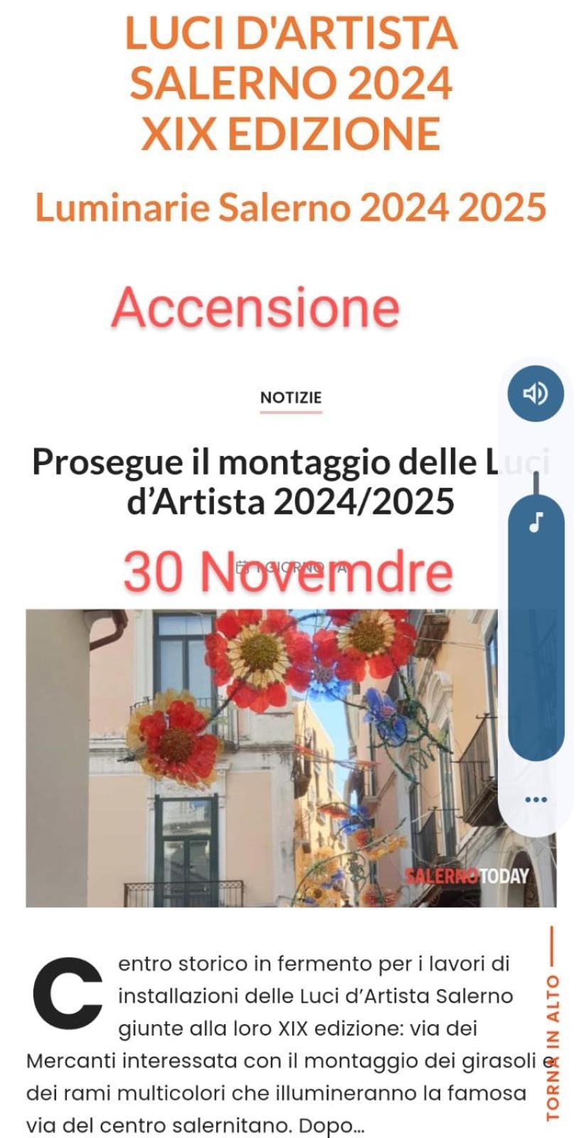 B&B Le Due Costiere Salerno Exterior photo